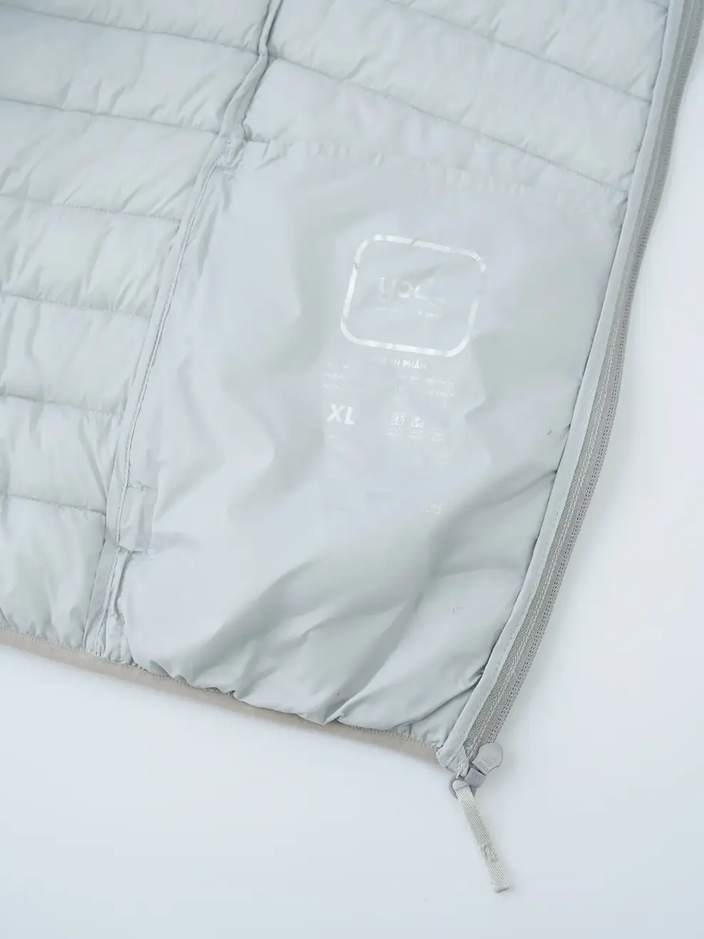 Áo Phao Nam Gia Đình 4S - Xám 001 - M