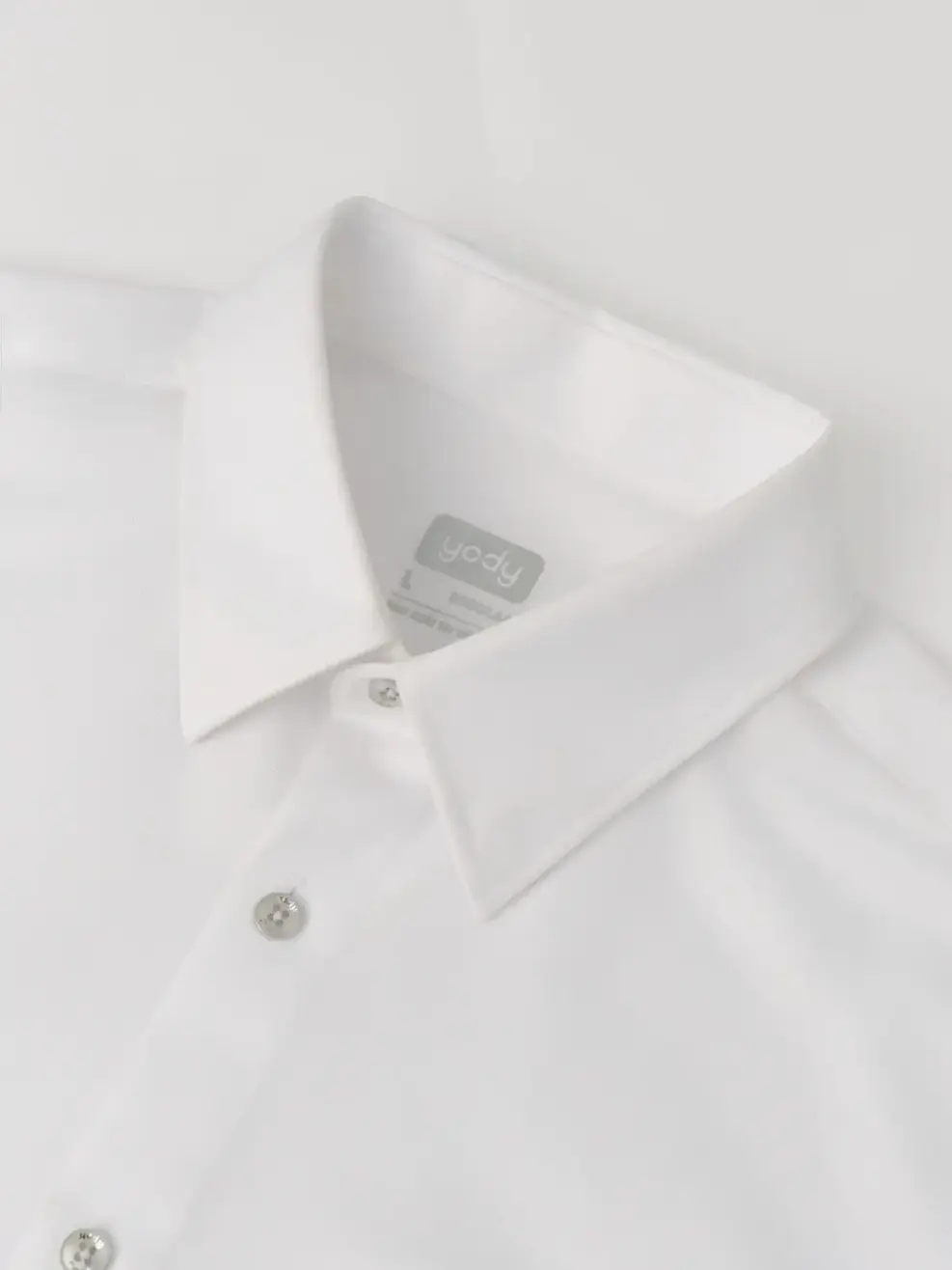 Áo Sơ-mi Ngắn Tay cơ bản - White 004 - M