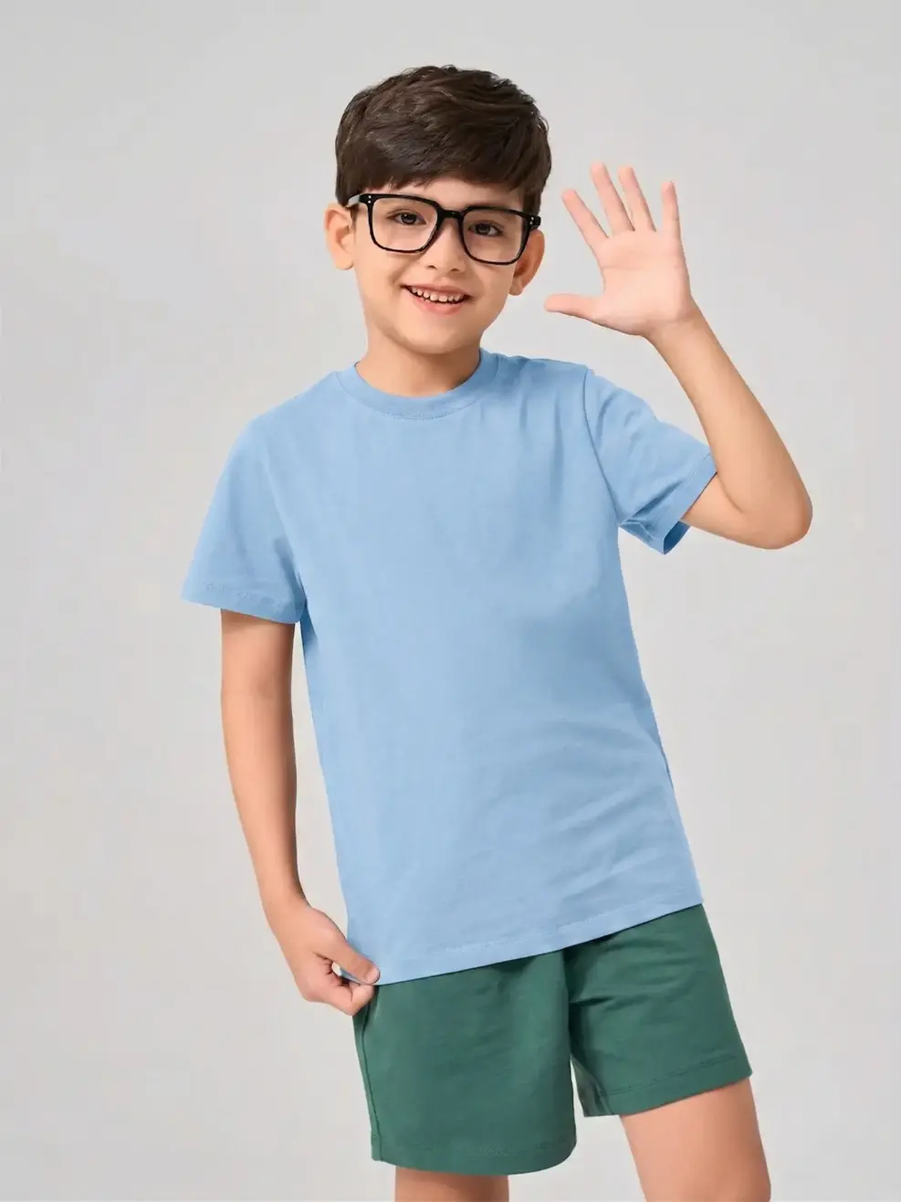 Áo Phông cơ bản - XANH 012 - 110
