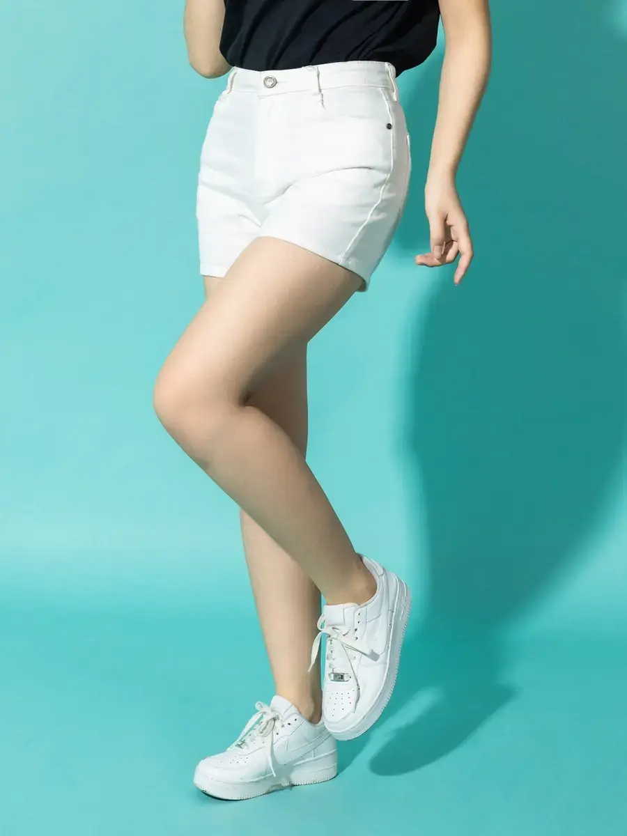 Sooc jeans nữ ôm - Trắng - 26