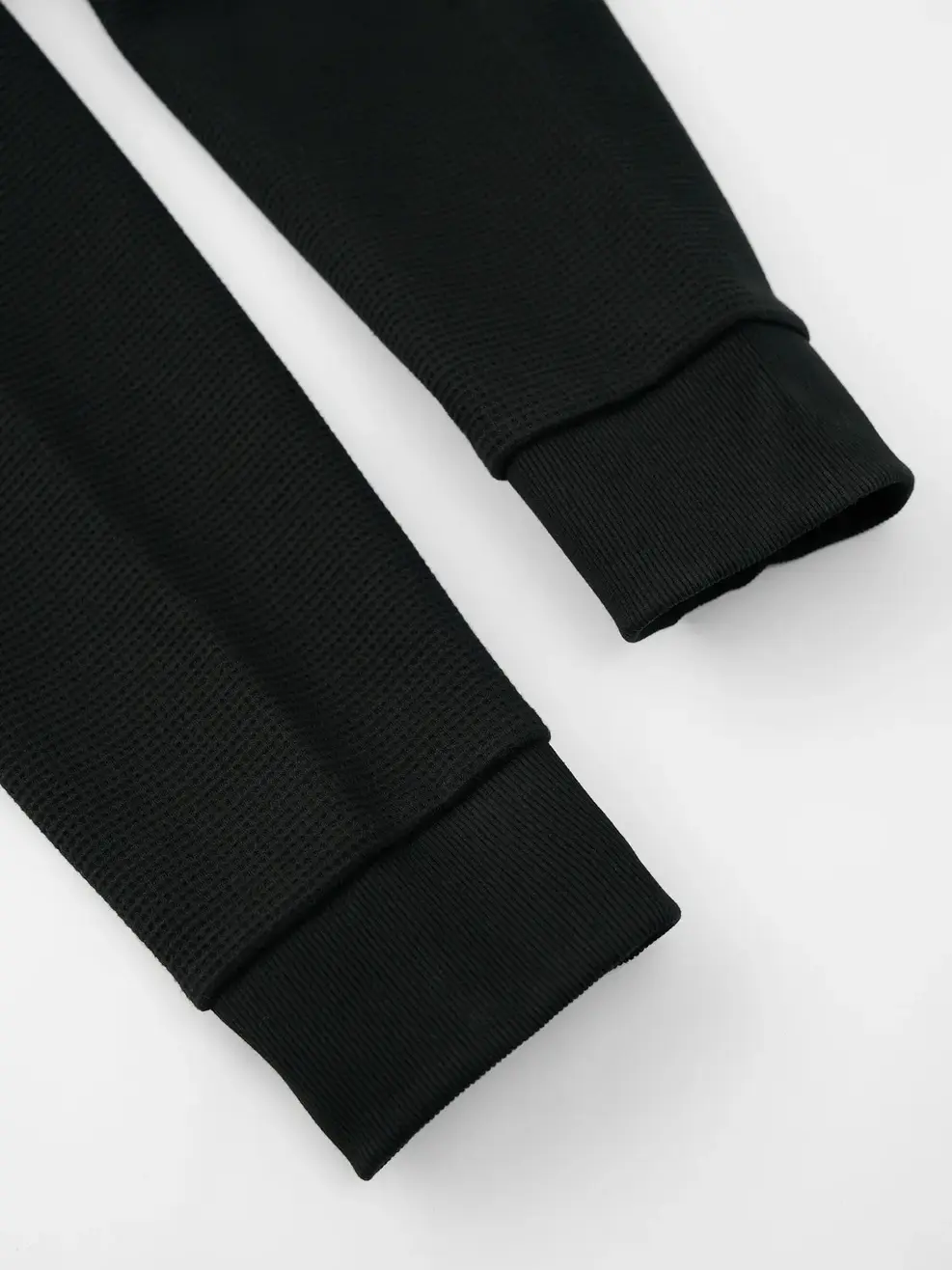 Áo Nỉ Nam Vải Hiệu Ứng - ĐEN 002 - XL