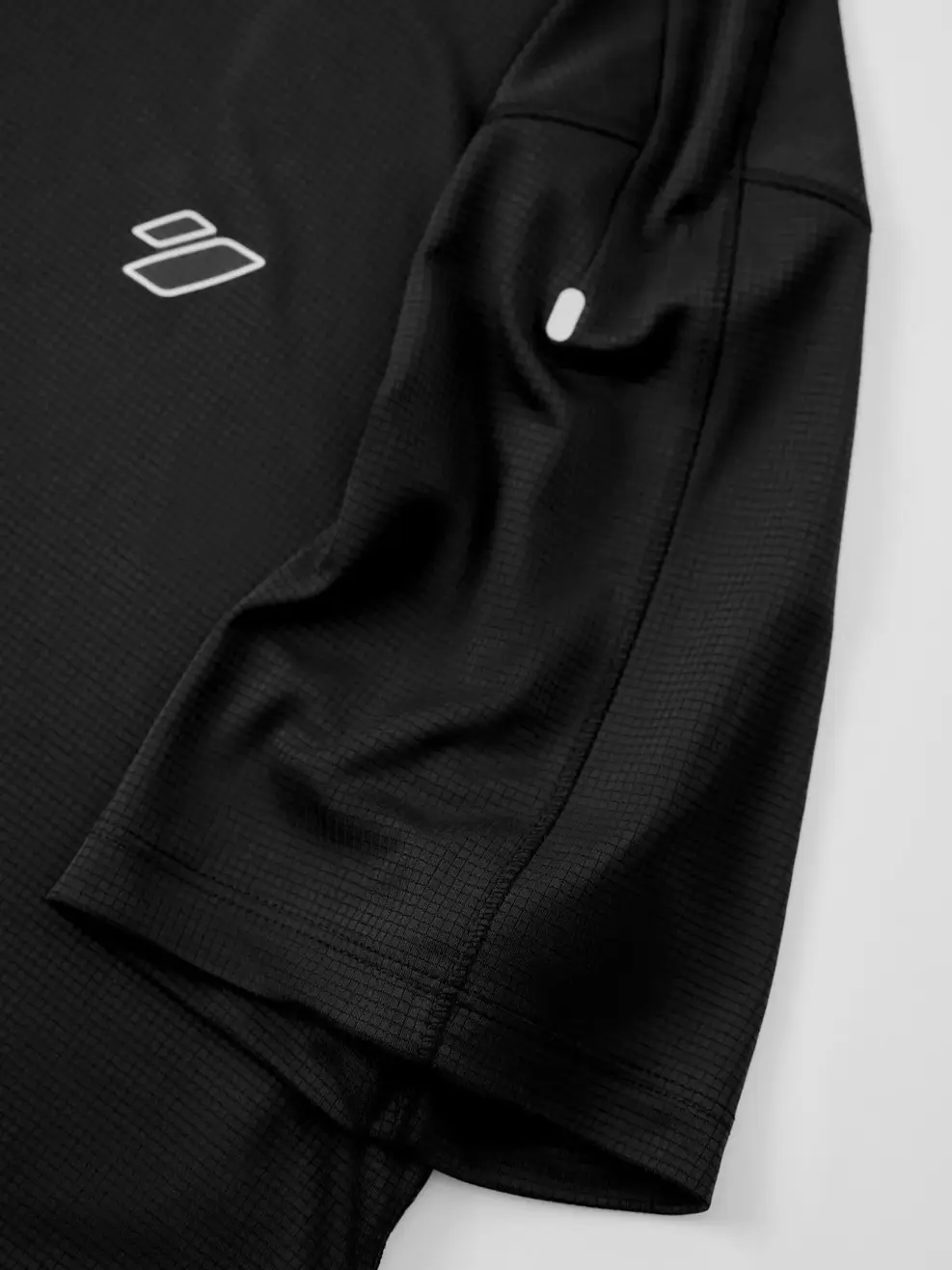 Áo Phông Nam Thể Thao Phản Quang - Đen 001 - L