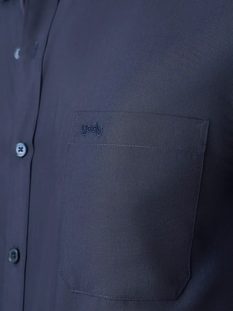 Áo Sơ Mi Nam Cộc Tay Túi 3M (SNM5005) - TÍM THAN 069 - M