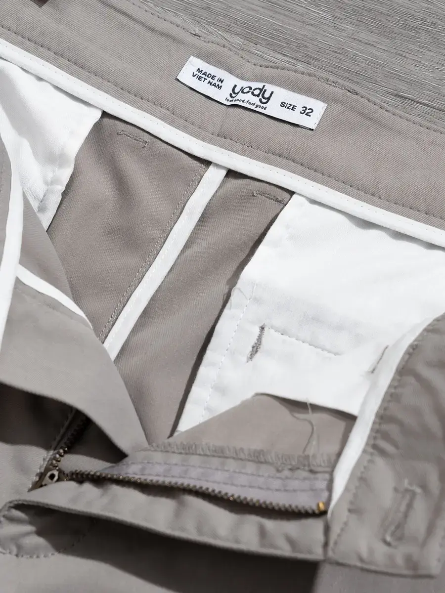Quần Sooc Nam Phối Túi Sườn - Xám - 29
