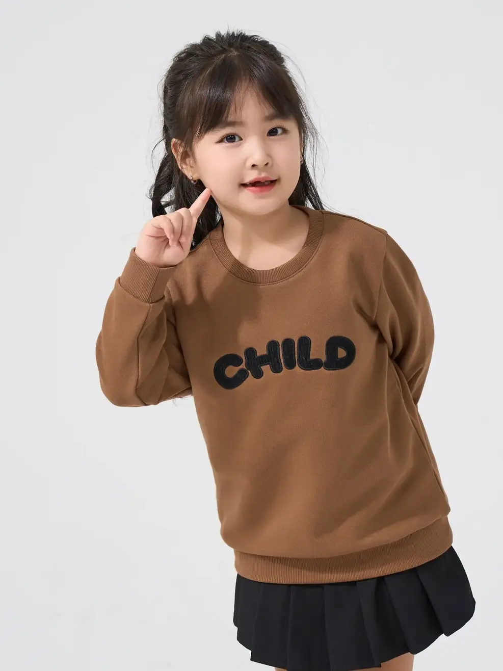 Áo Thun Trẻ Em Child - Nâu - 2-3