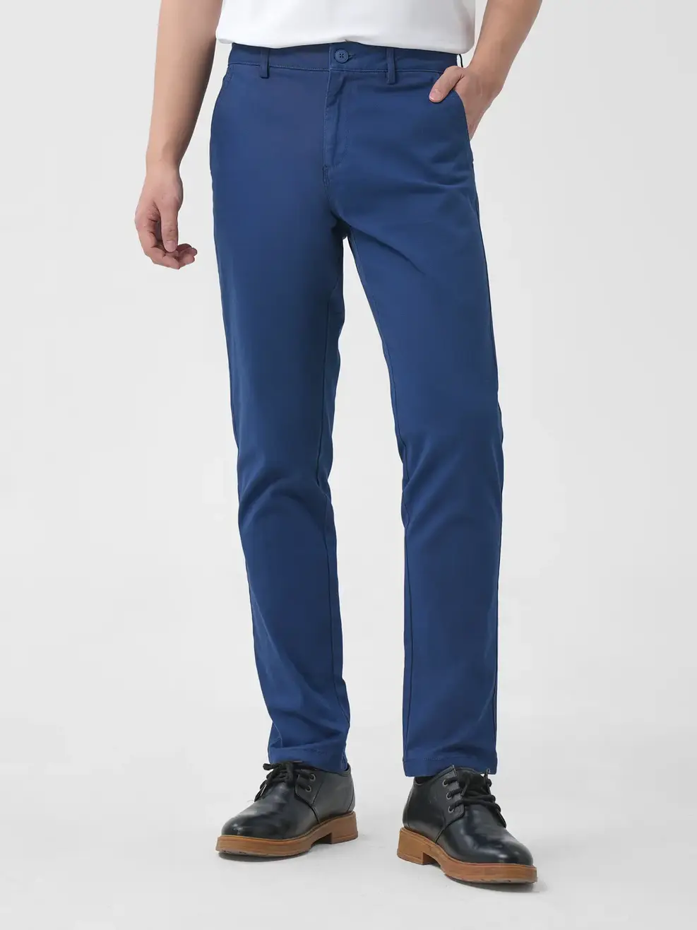 Quần Kaki Nam Slimfit - Xanh than - 29