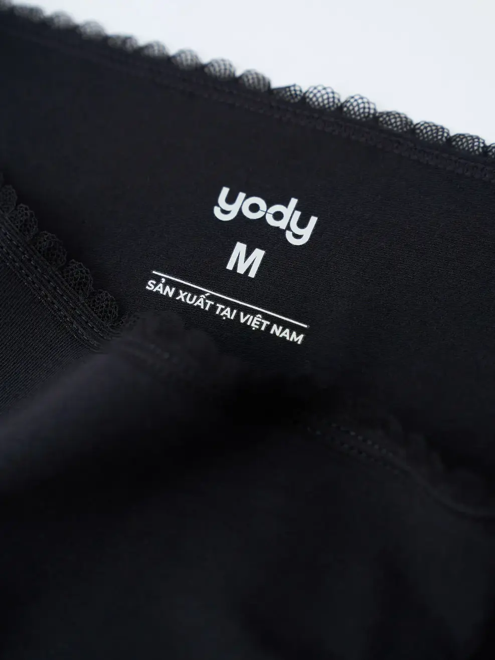 Quần Lót Nữ Phối Ren Mềm Mại Combo2 - ĐEN 002 - M