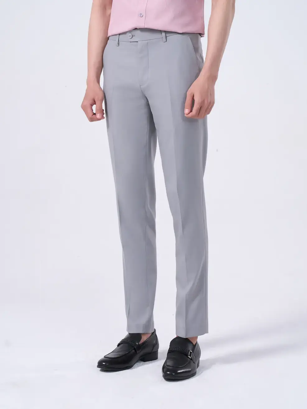 Quần âu nam ( Áo vest nam nano) - Ghi - 2XL
