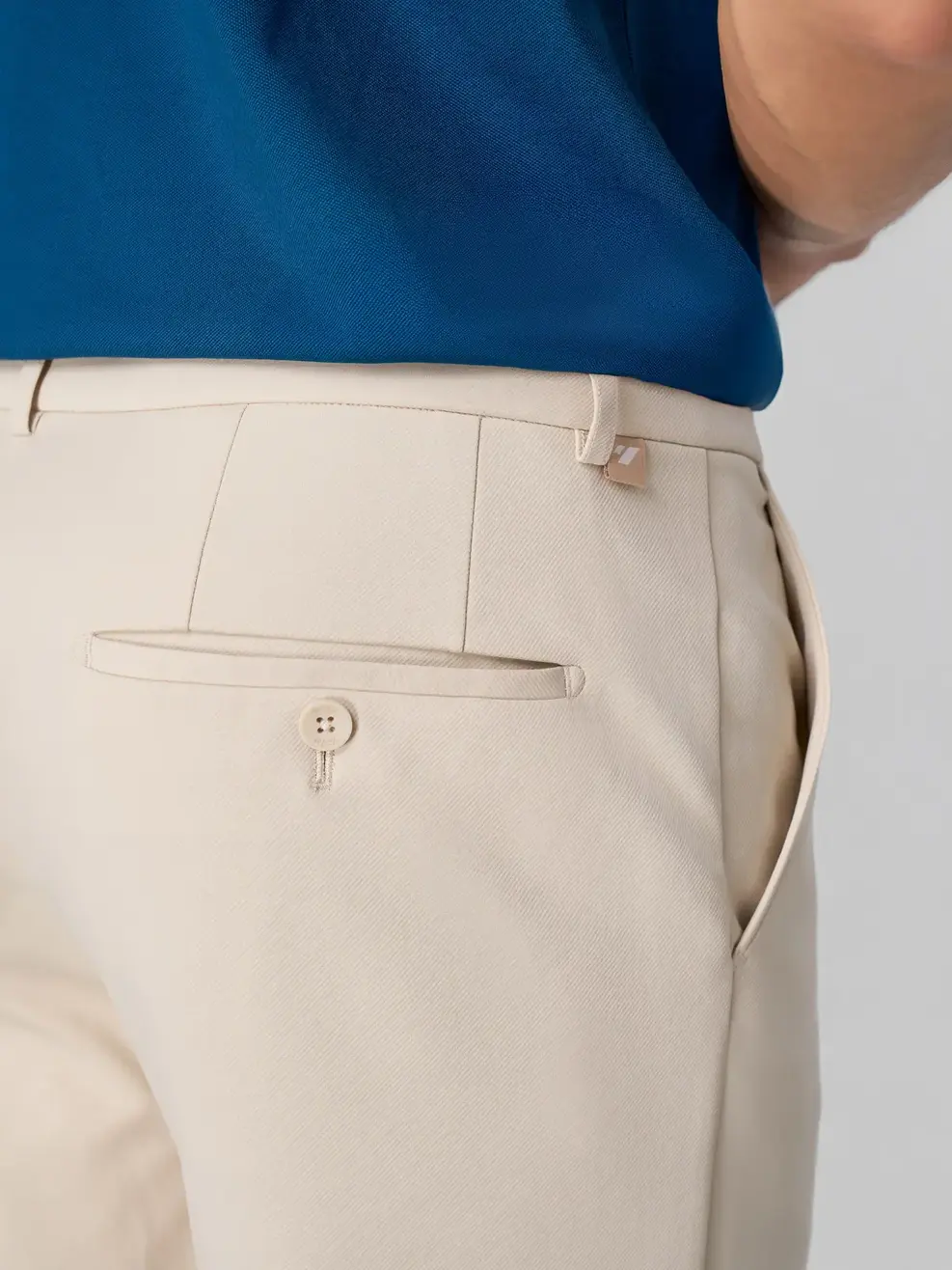 Quần Khaki nam quốc dân phom regular -  Be 175 - 31