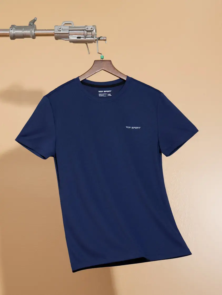 T-shirt thể thao nam - Tím than - XL