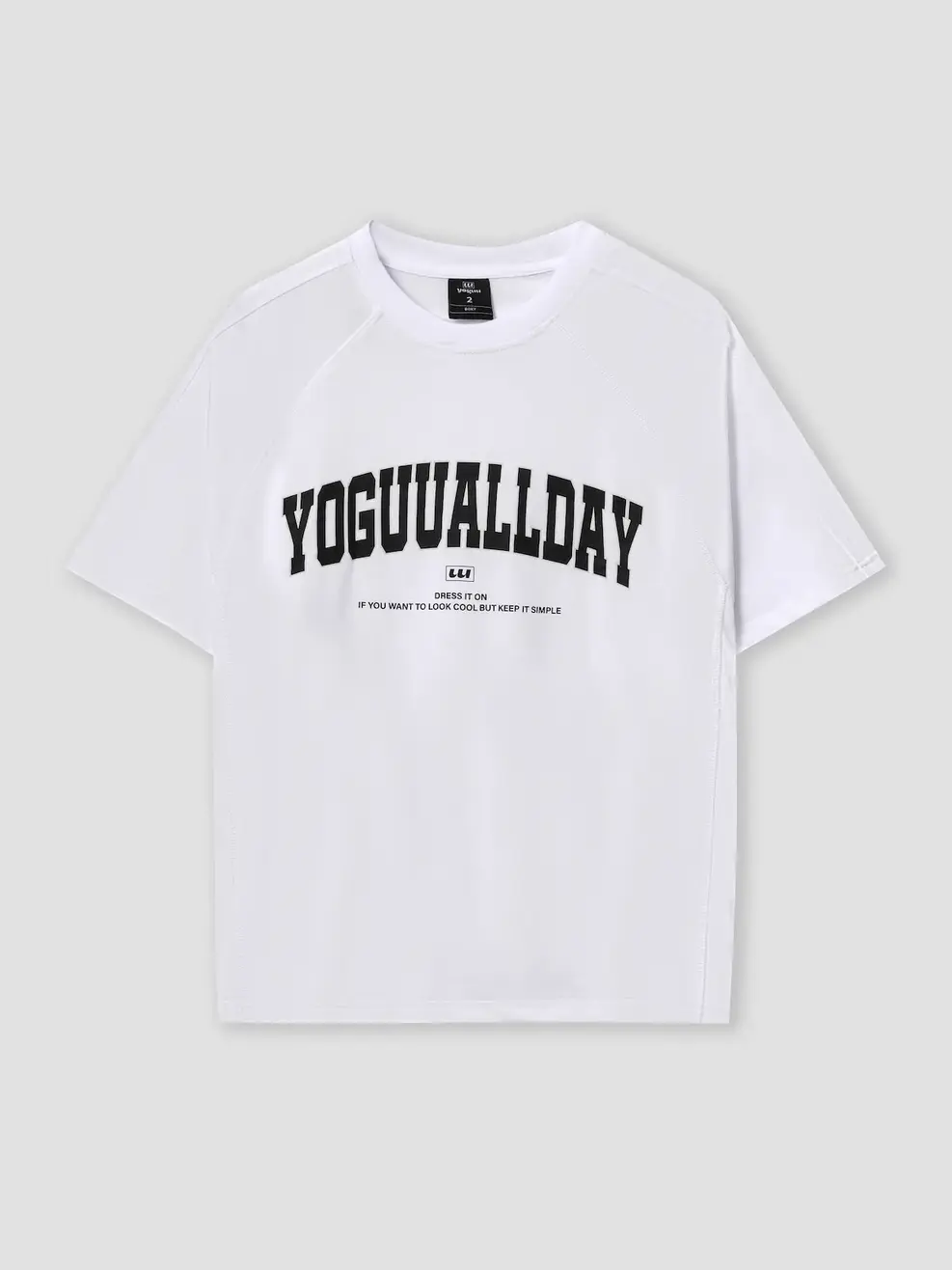 Áo Phông Yoguu Allday - Trắng 001 - 0