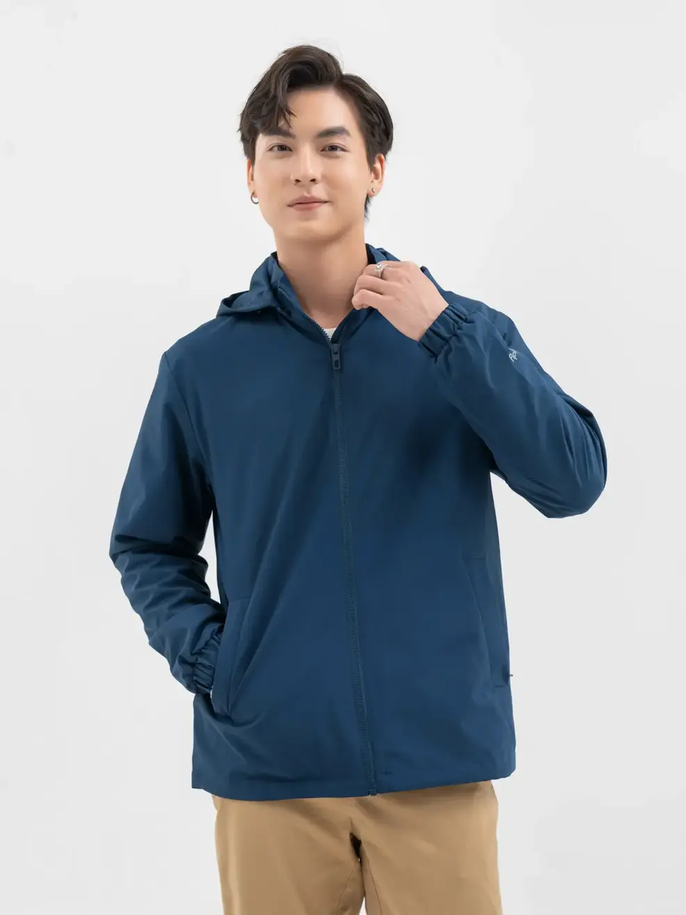 Áo Khoác Nam Gia Đình 3c Pro - Xanh than - M