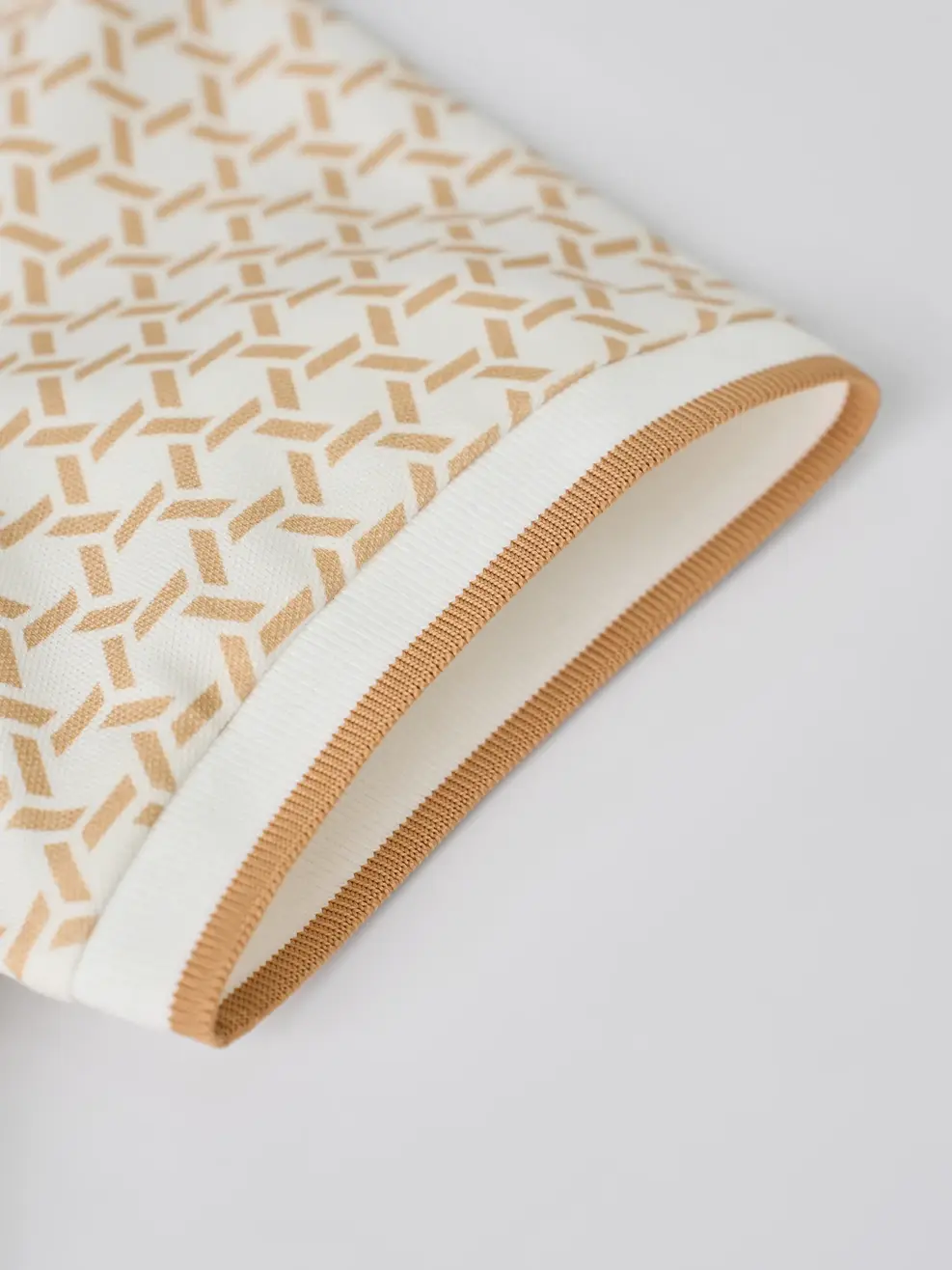 Áo Polo Hoạ Tiết In Tràn - Hoạ Tiết Be 004 - S