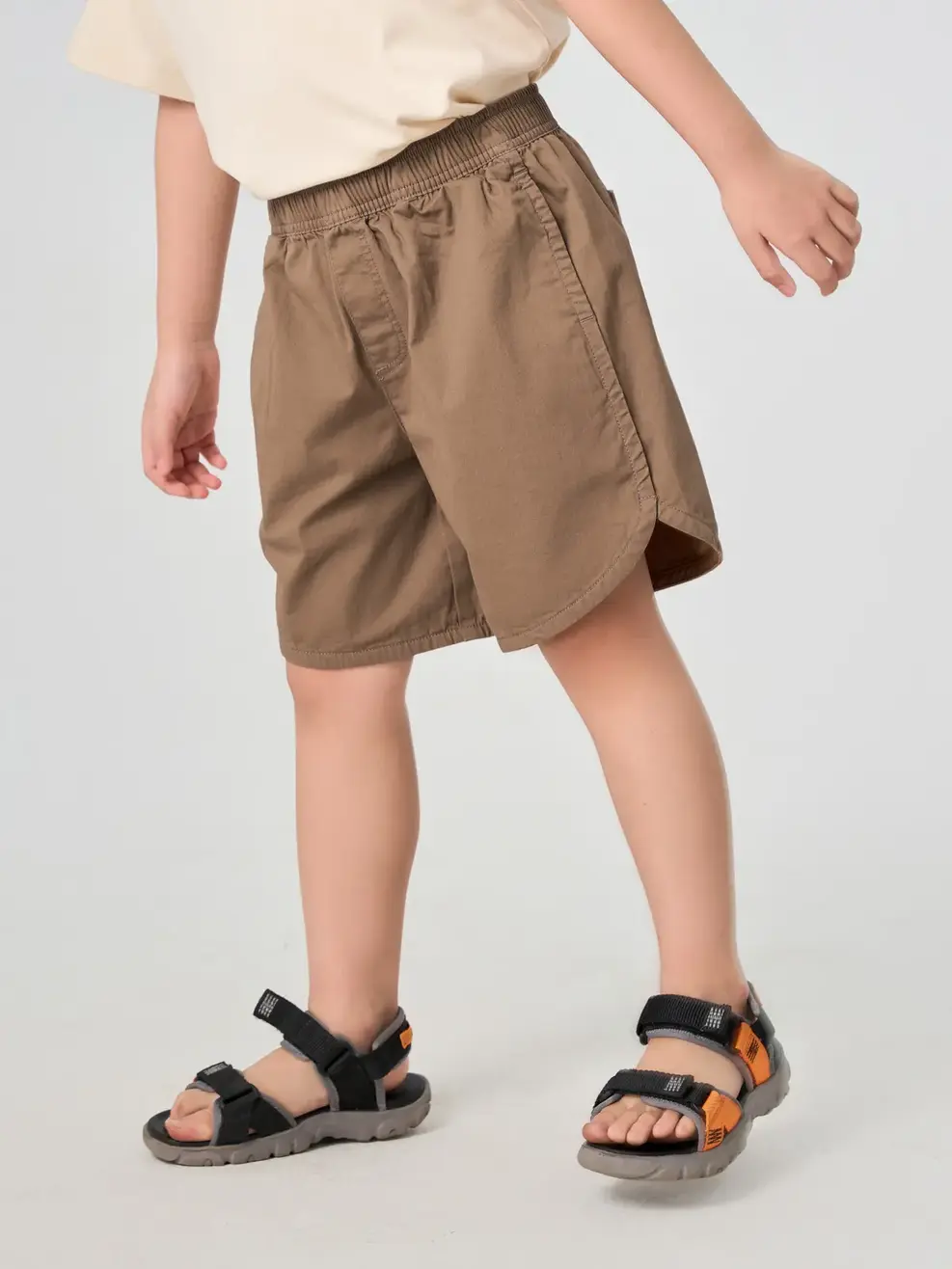 Quần Shorts Bé Trai Cơ Bản - Màu nâu 013 - 2-3