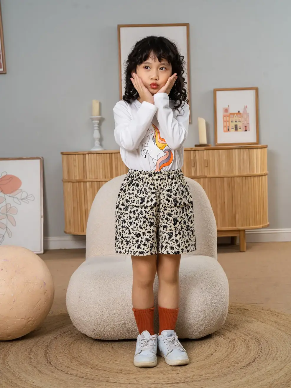 Áo thun kid in unicorn - Trắng - 2