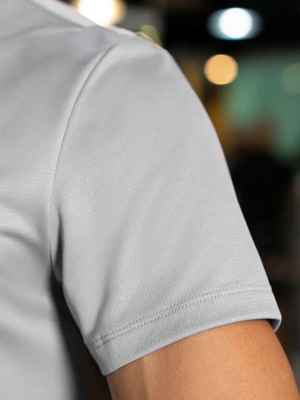 T-shirt thể thao nam - Ghi - M