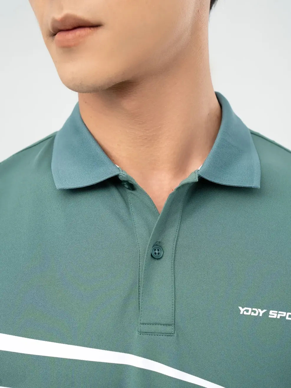 Polo Nam Yody Sport - Xanh rêu - M