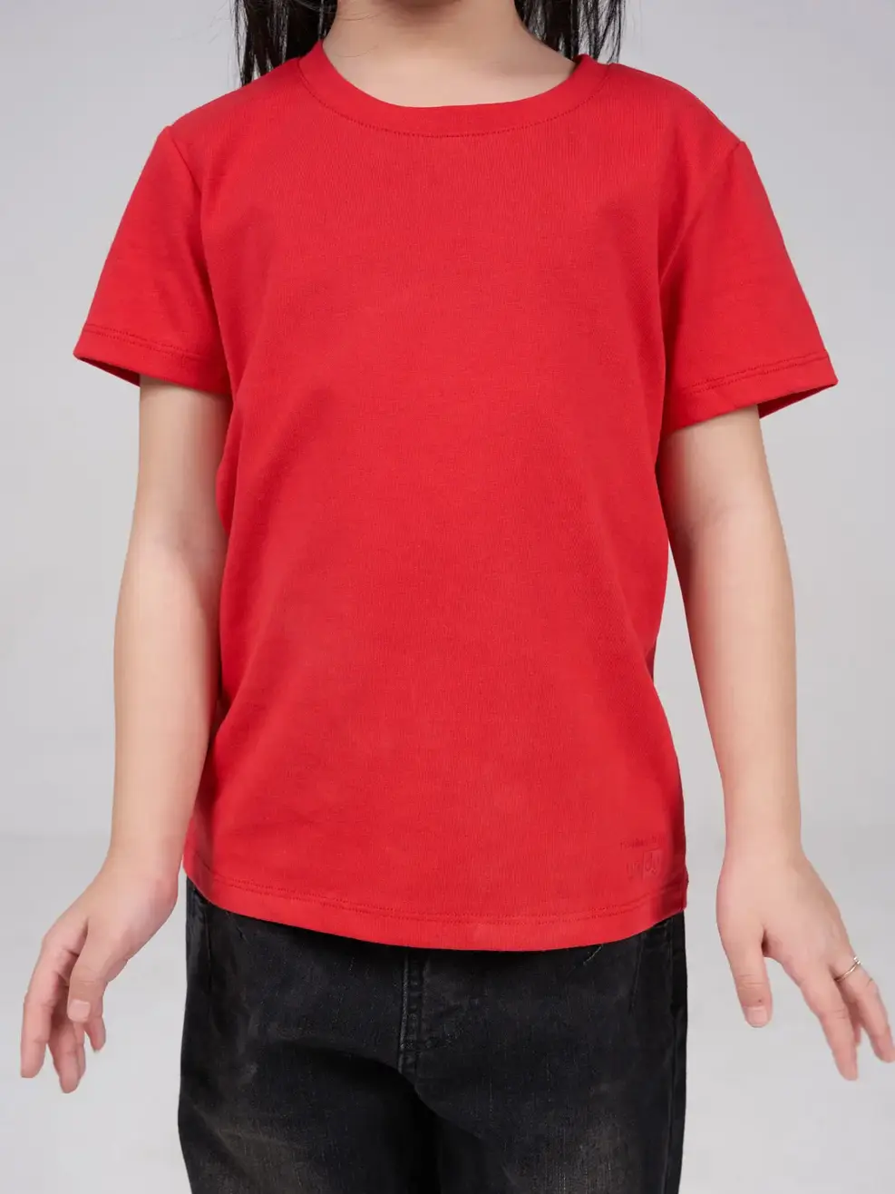 Áo kid nhỏ LOGO YODY - Đỏ - 4