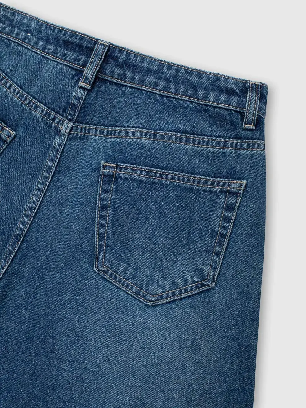 Quần Jeans Nữ Barrel Light Weight - Màu chàm 002 - 26