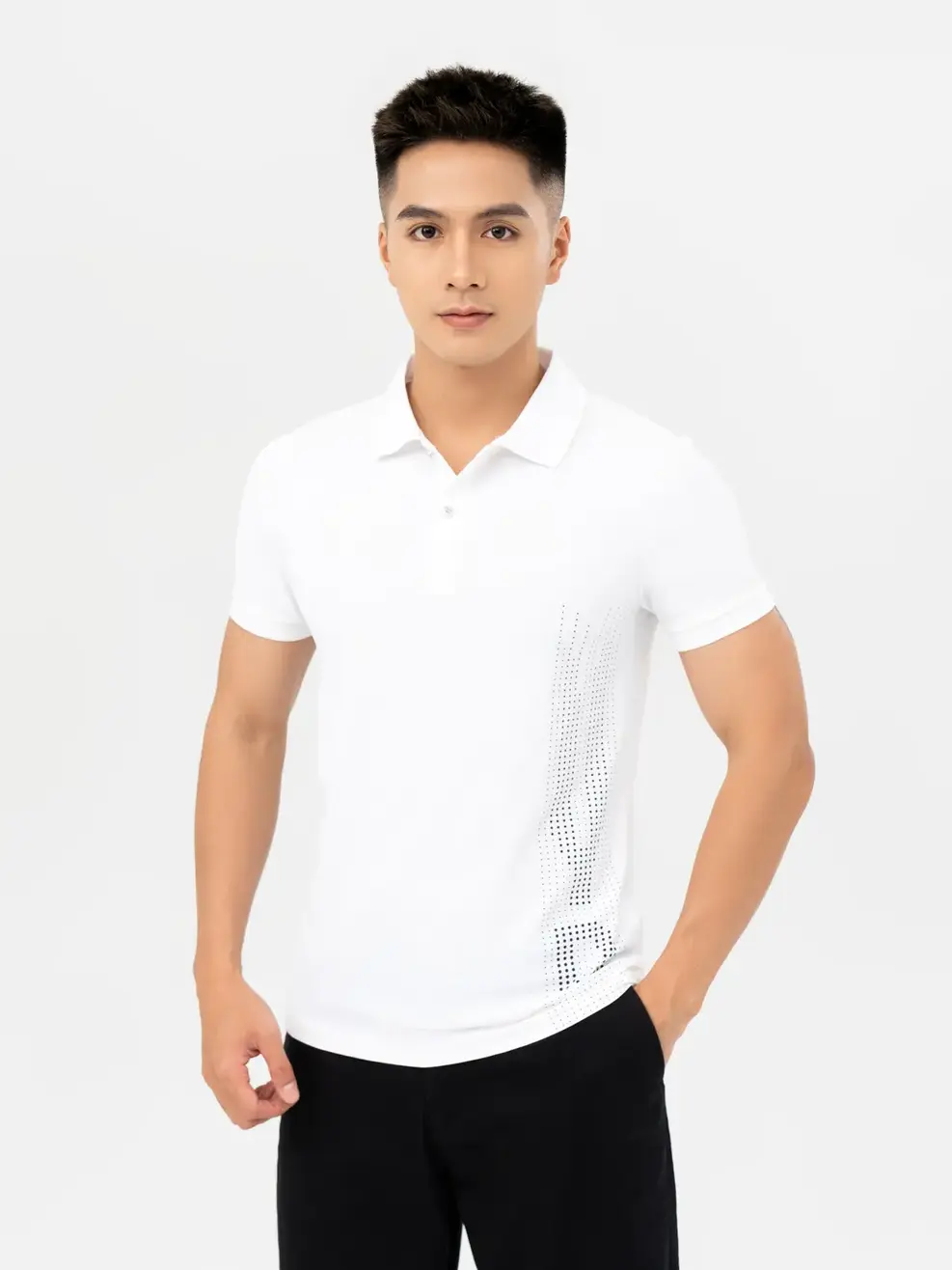 Polo Nam Airycool In Yody - Trắng - M