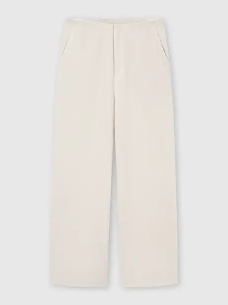 Quần Tây Nữ Straight Essential Woven