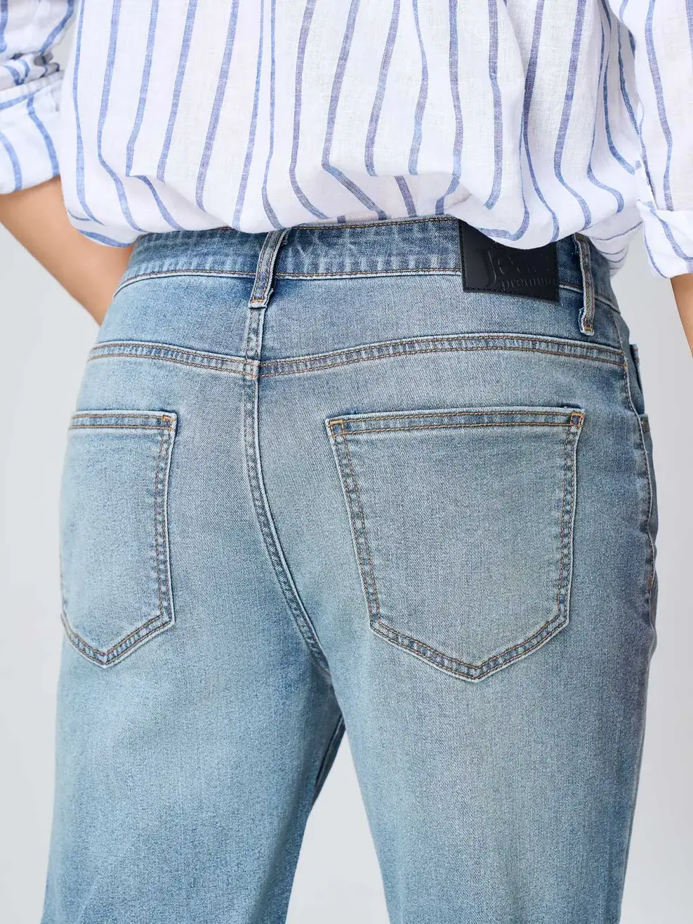 Quần Jeans Nam Siêu Nhẹ Co Dãn - Màu chàm 001 - 29