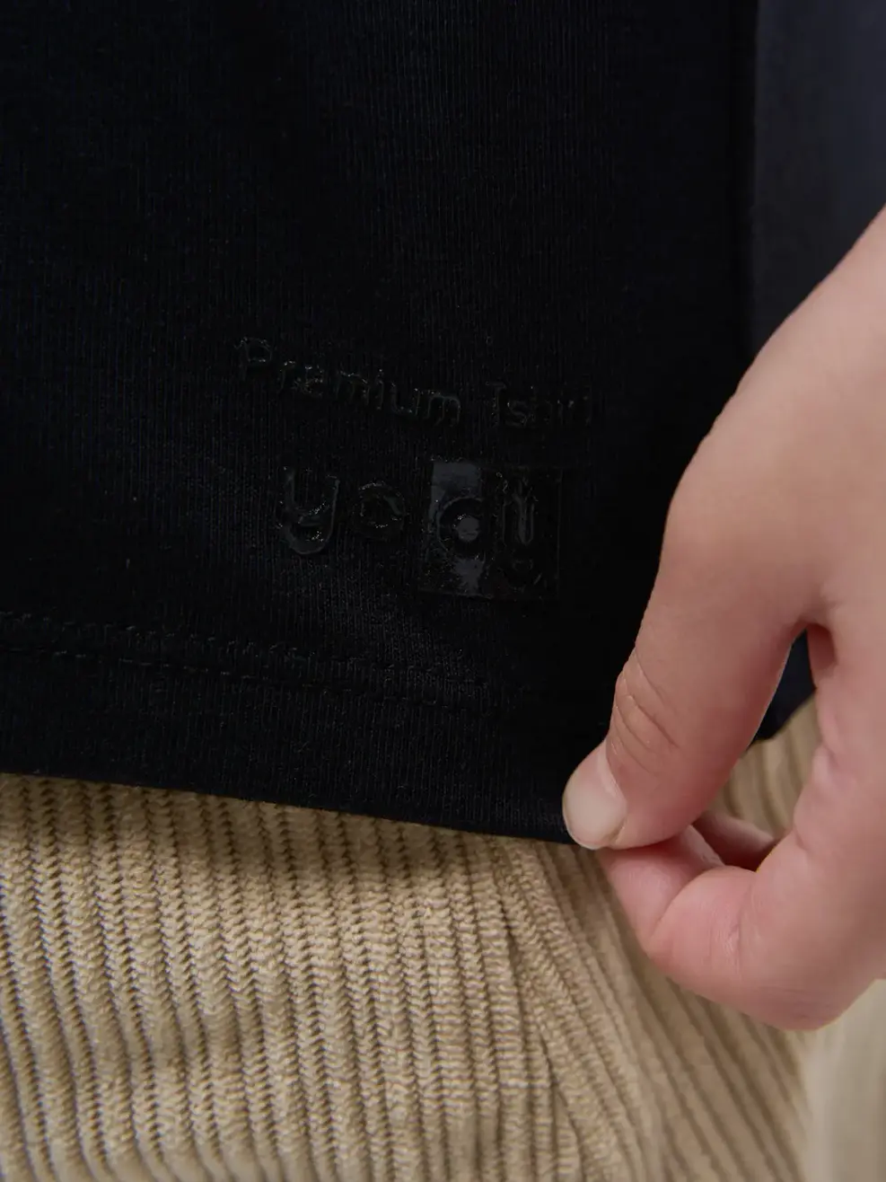 Áo kid nhỏ LOGO YODY - Đen - 4