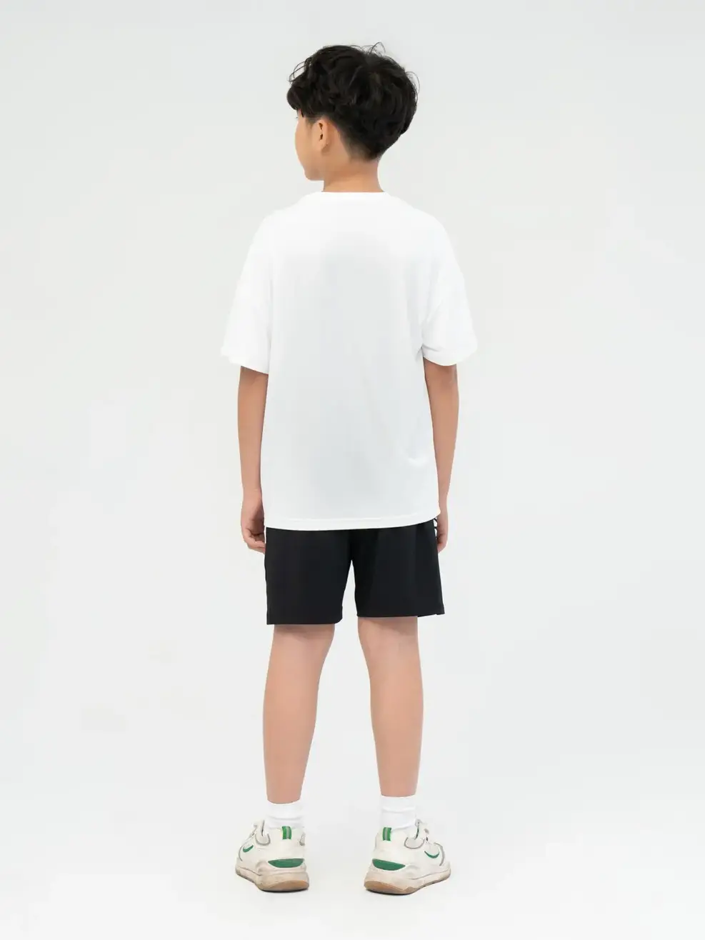 Bộ Đồ Trẻ Em In Basketball - Trắng đen - 8