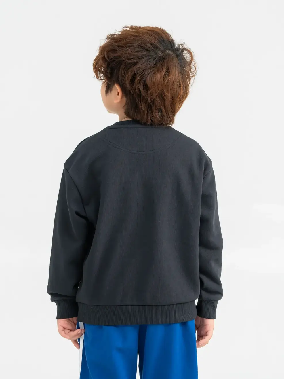 Áo Nỉ Nữ Kid In Ngực - Đen - 2