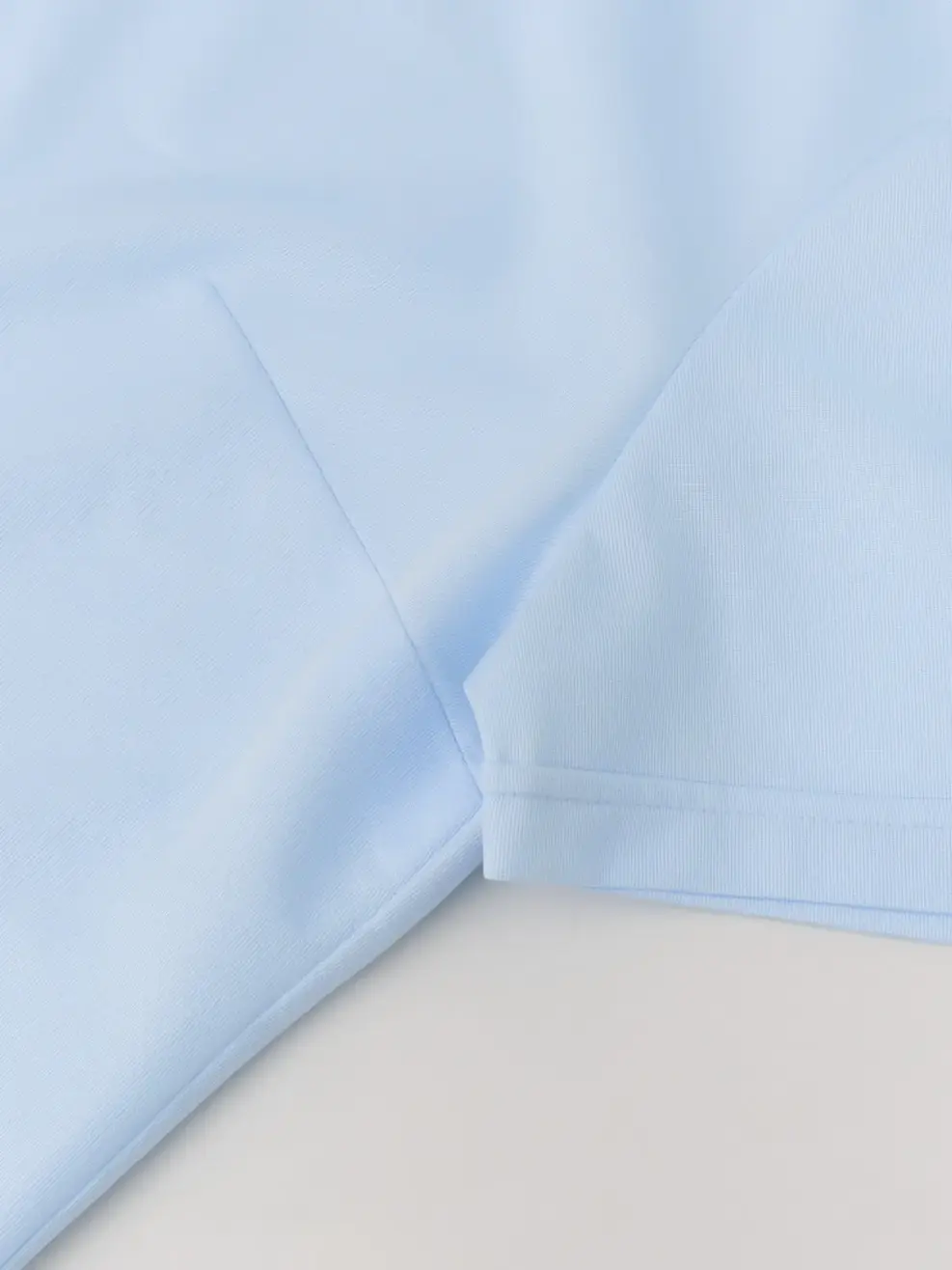 Áo Sơ-mi Ngắn Tay regular essential -  Xanh Da Trời 227 - S