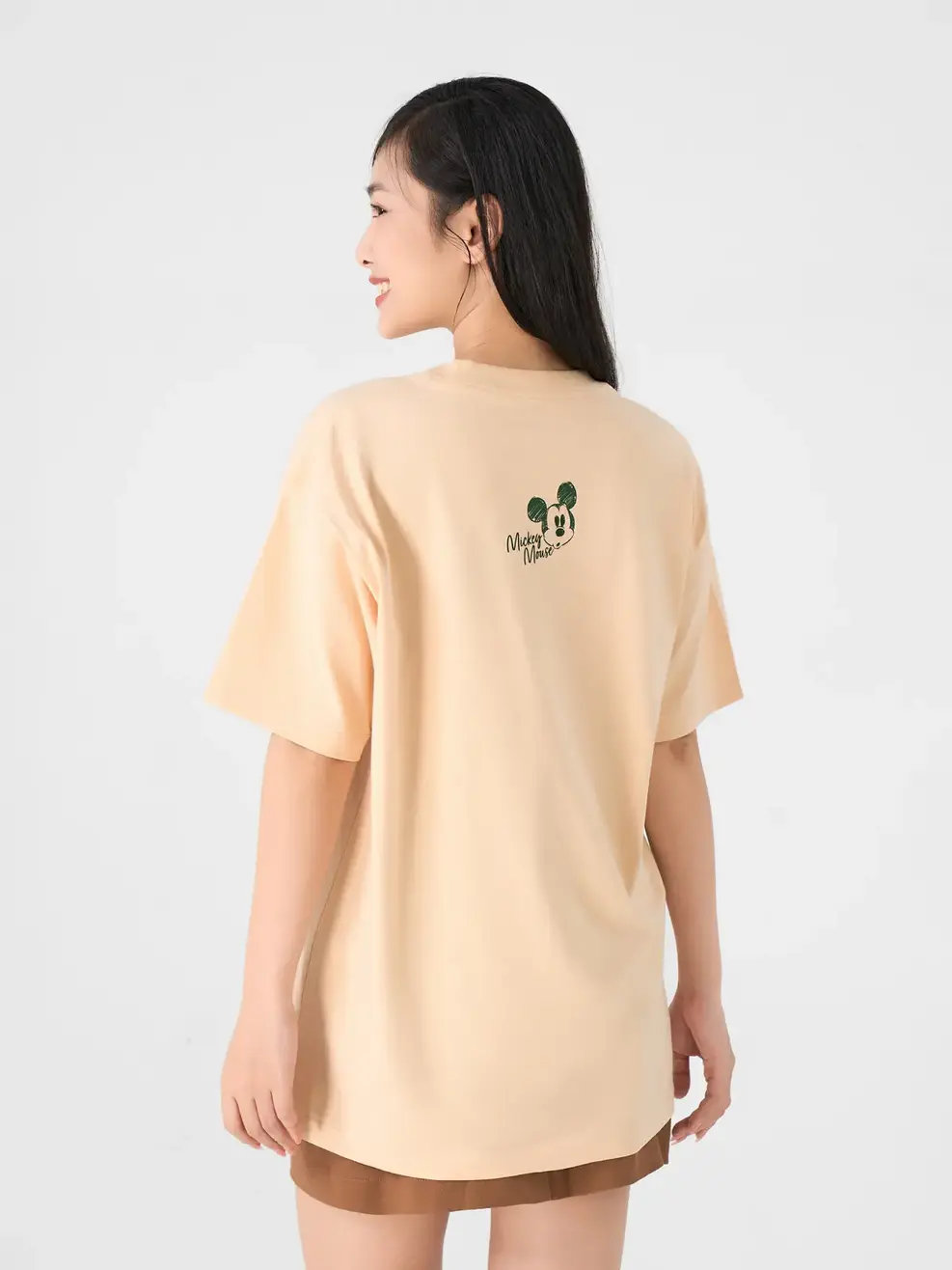 Áo Phông Nữ Big Mickey - Be - S