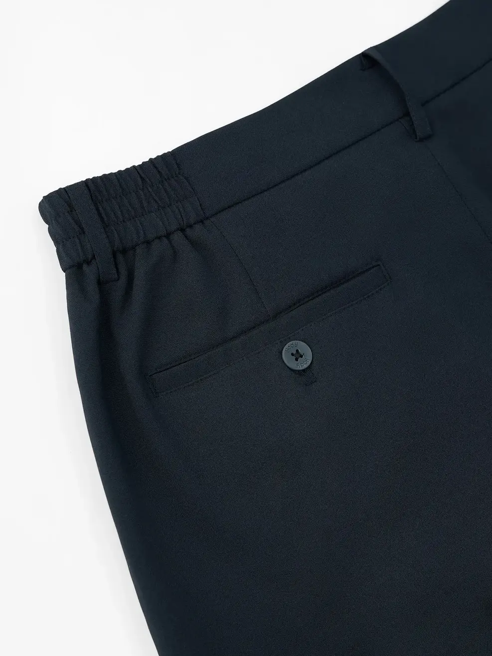 Quần Âu Nam Nam Cạp Chun Daily Pant - Tím than 116 - 29