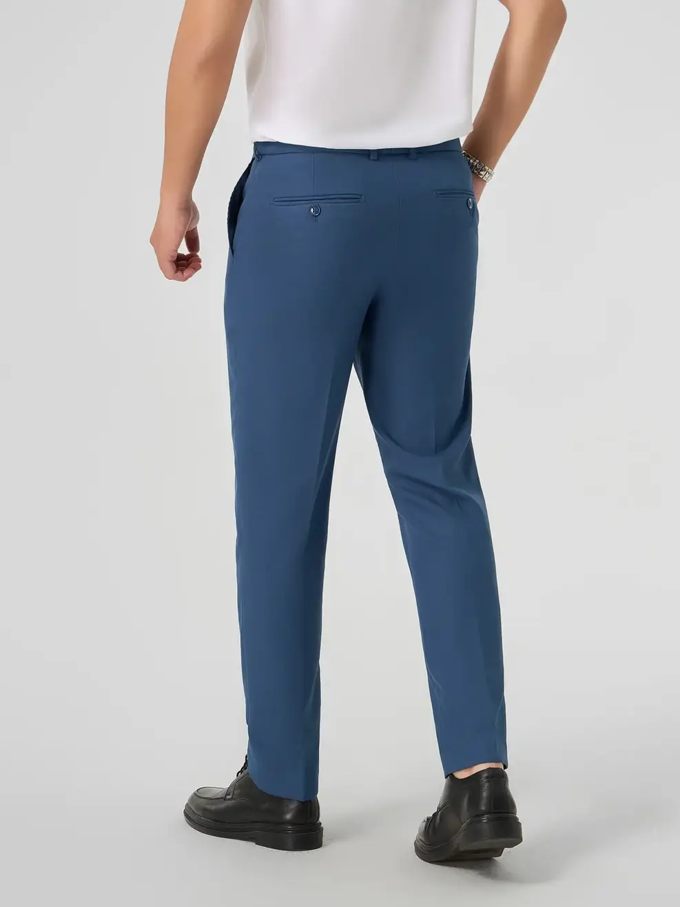 Quần Dài Âu Nam Slim Cạp Di Động (qam6039) - Xanh Da Trời 072 - 29