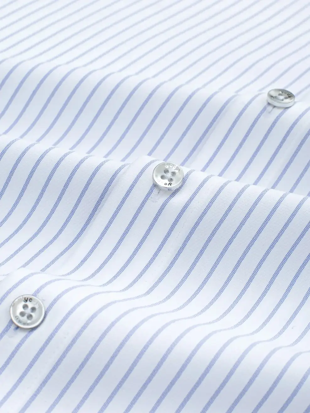 Áo Sơ-mi nam dài tay nano kẻ sọc regular - Kẻ Xanh Da Trời 193 - L