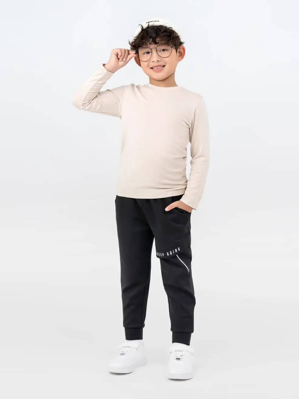 Áo Thun Trẻ Em Giữ Nhiệt Bamboo - Be - 2