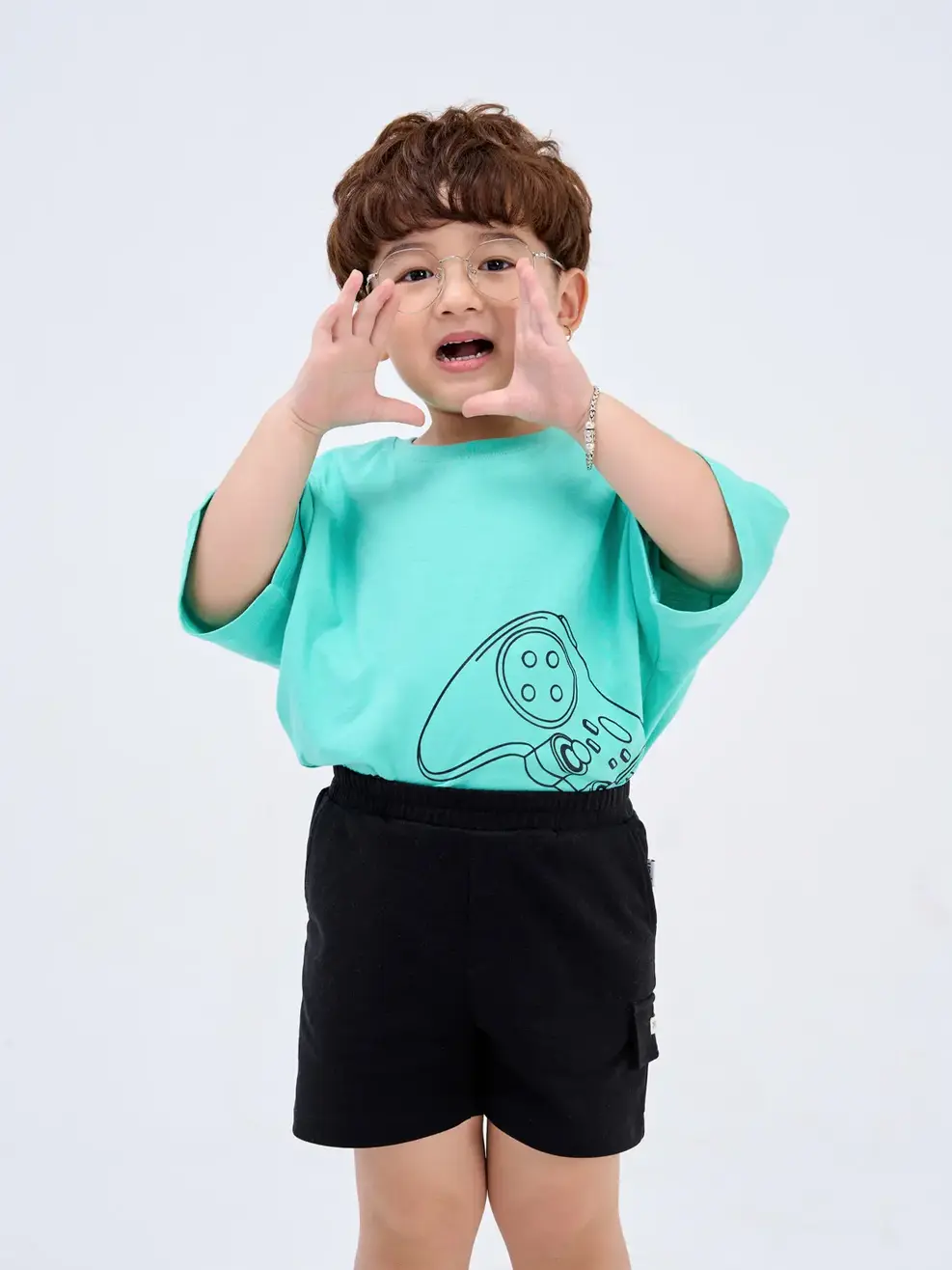 Sooc kid túi sườn - Đen - 4