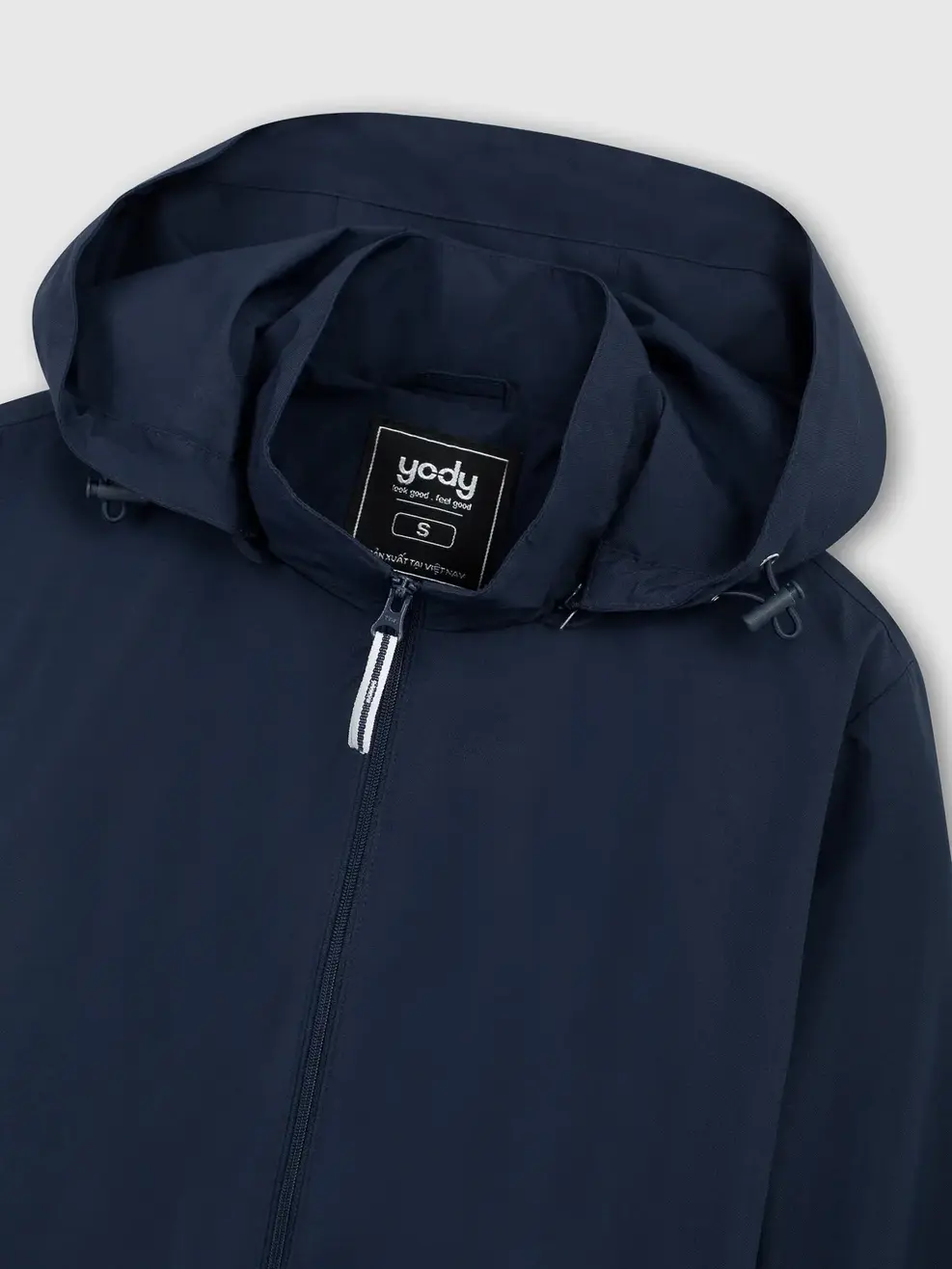 Áo Khoác Gió nữ cơ bản - Navy 001 - S