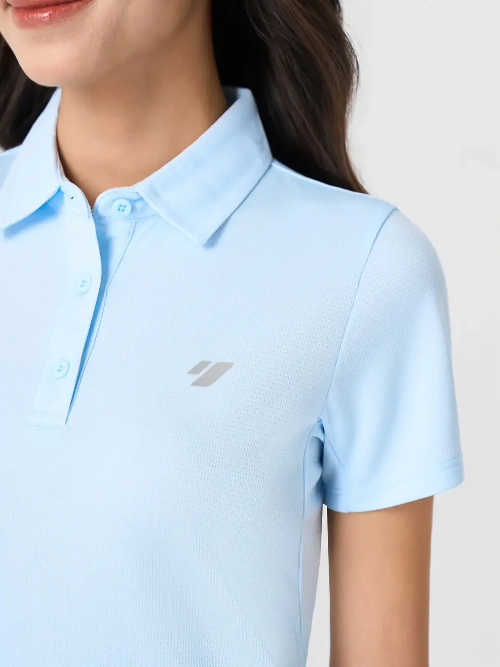 Áo Polo Nữ Thể Thao Essential -  Xanh Da Trời 235 - S