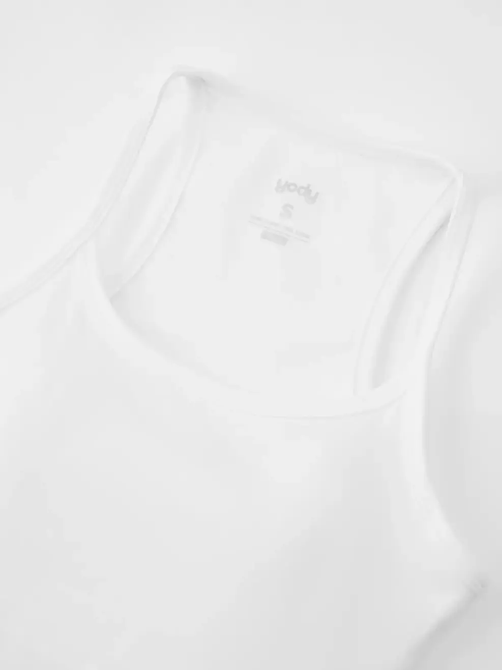 Áo Hai Dây Nữ Có Đệm Ngực - Trắng 001 - S