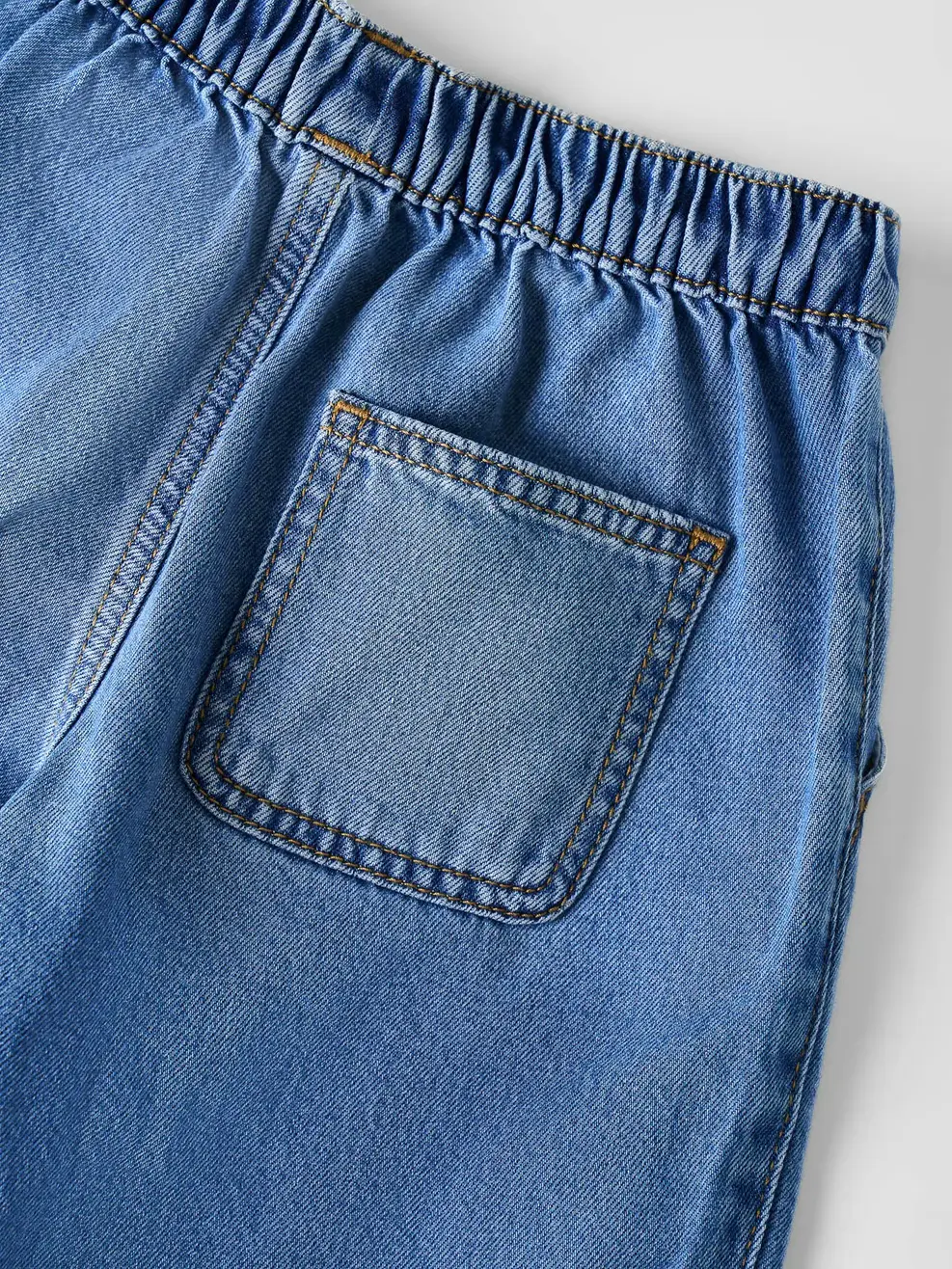 Quần Short Jeans Kid Cơ Bản - Màu chàm 001 - 110