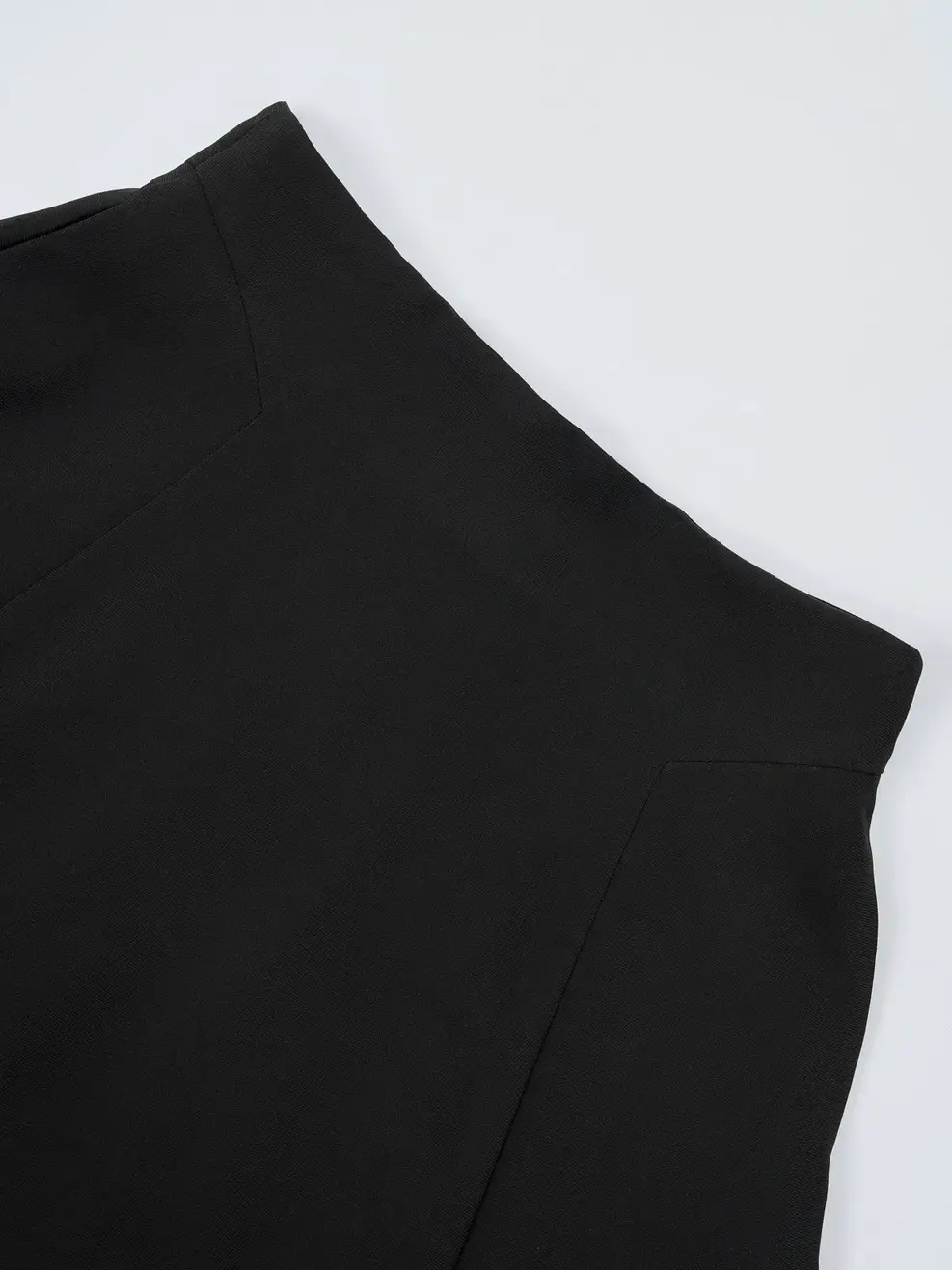 Chân Váy Nữ Xòe Mảnh Túi Sườn - Đen - S