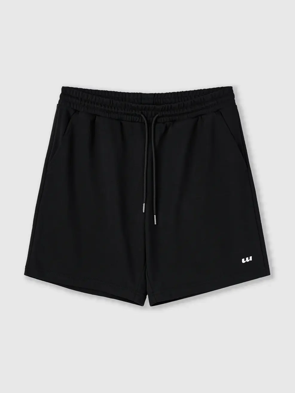 Quần Shorts Nỉ Yoguu - ĐEN 002 - L