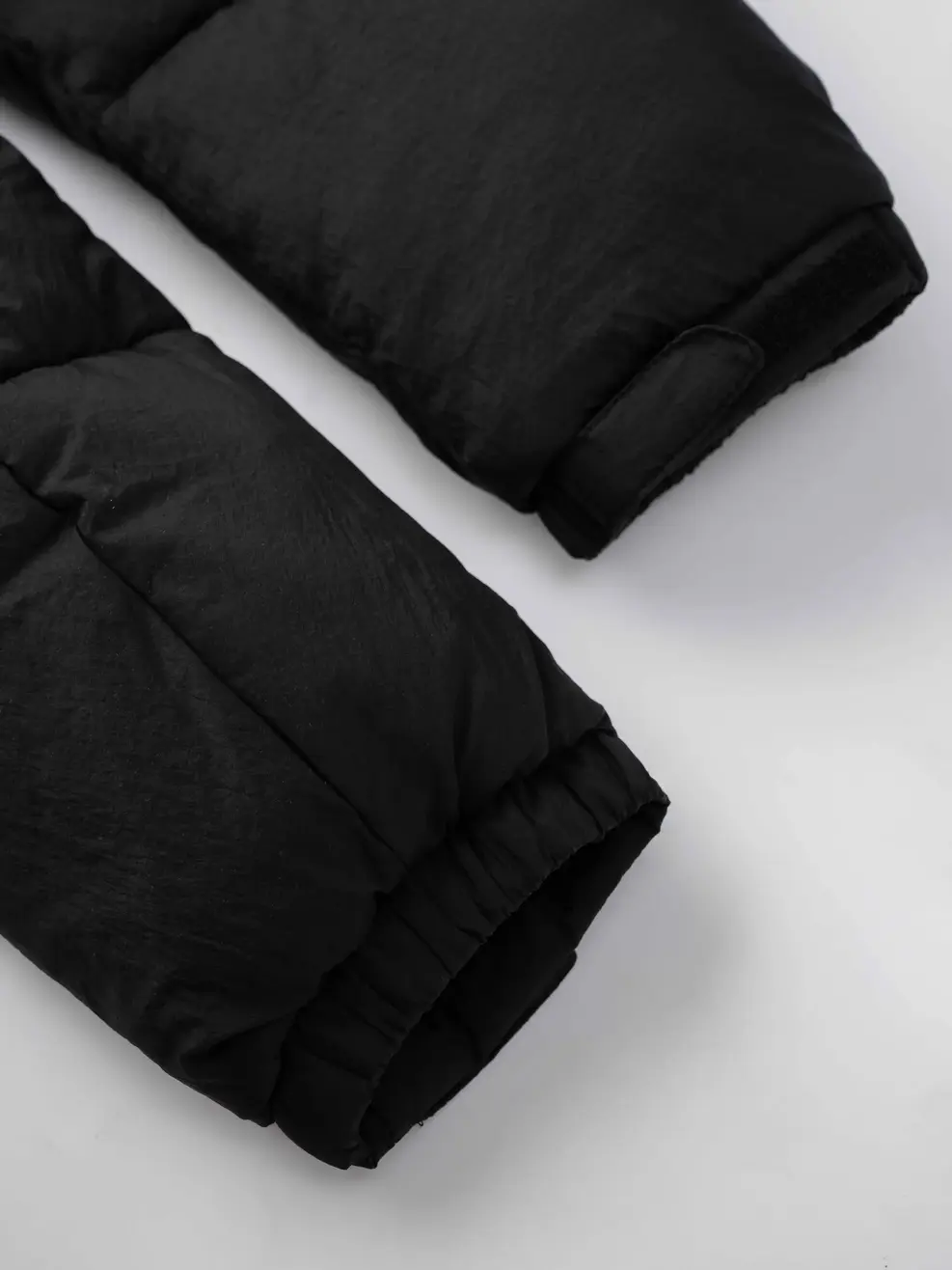 Áo Phao Kid Cổ Dựng Chần Bông Siêu Ấm - ĐEN 002 - 140