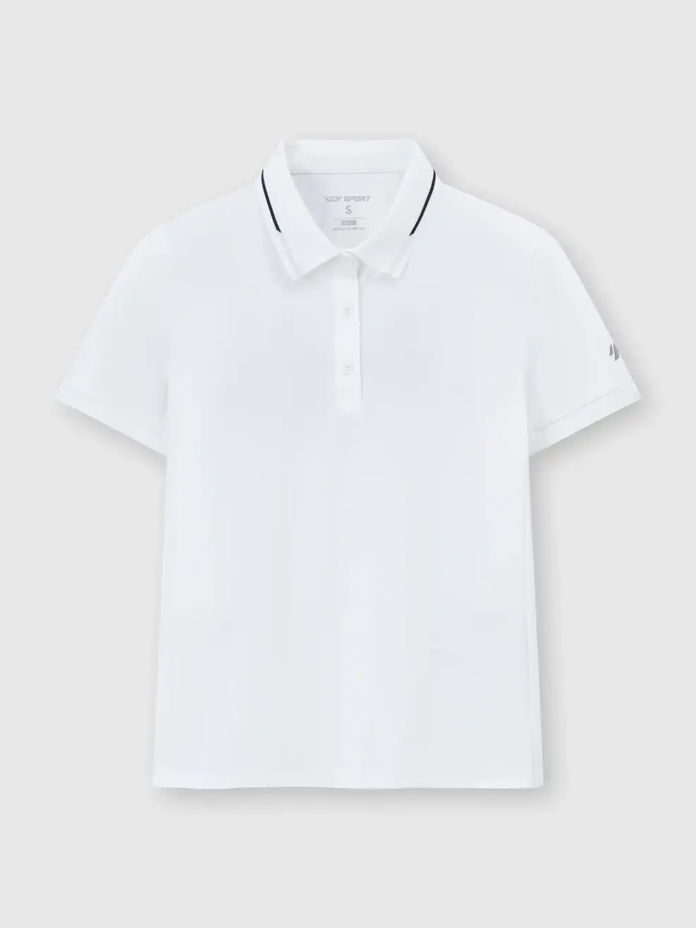 Áo Polo Thể Thao Nữ Cool Fx Phối Bo - Trắng 001 - XS