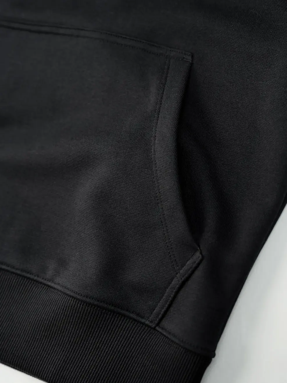 Bộ Đông Nữ Hoodie In Hình - Đen - S