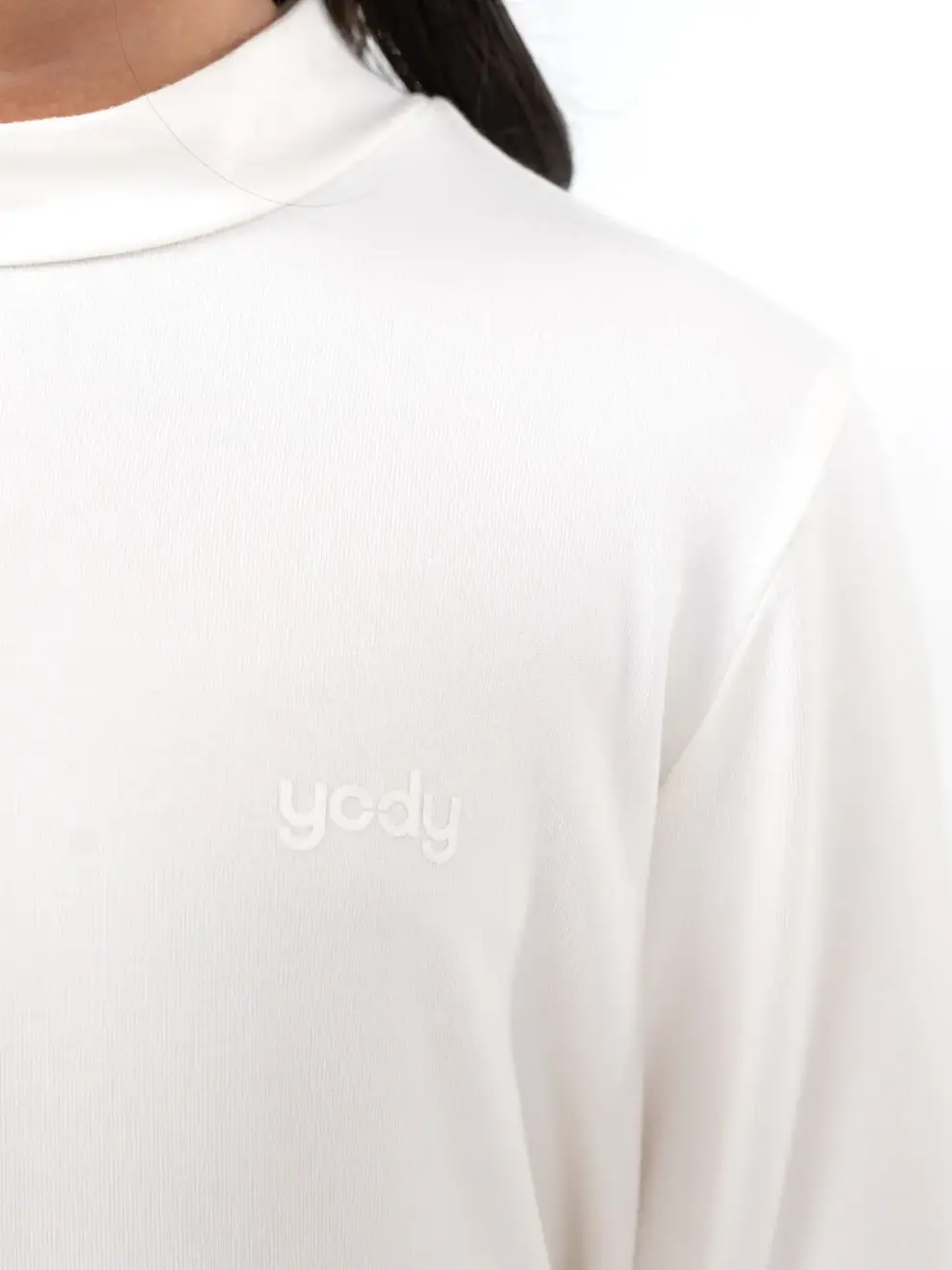 Áo Thun Trẻ Em Giữ Nhiệt Cổ 3cm - Trắng - 2
