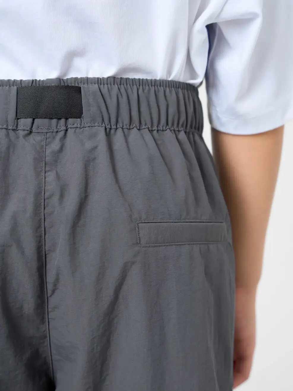 Quần Shorts Túi Hộp - Than chì 002 - 8-9
