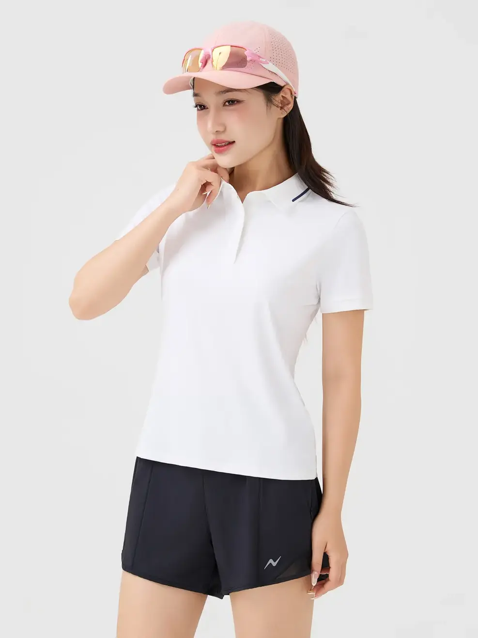 Áo Polo Thể Thao Chạm Mát - White 004 - S