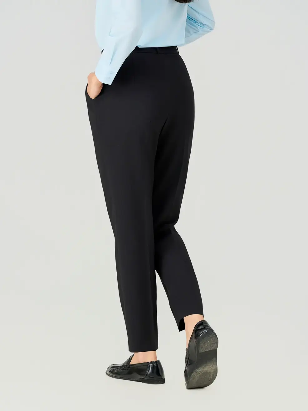 Quần Baggy Essential - Đen 003 - S