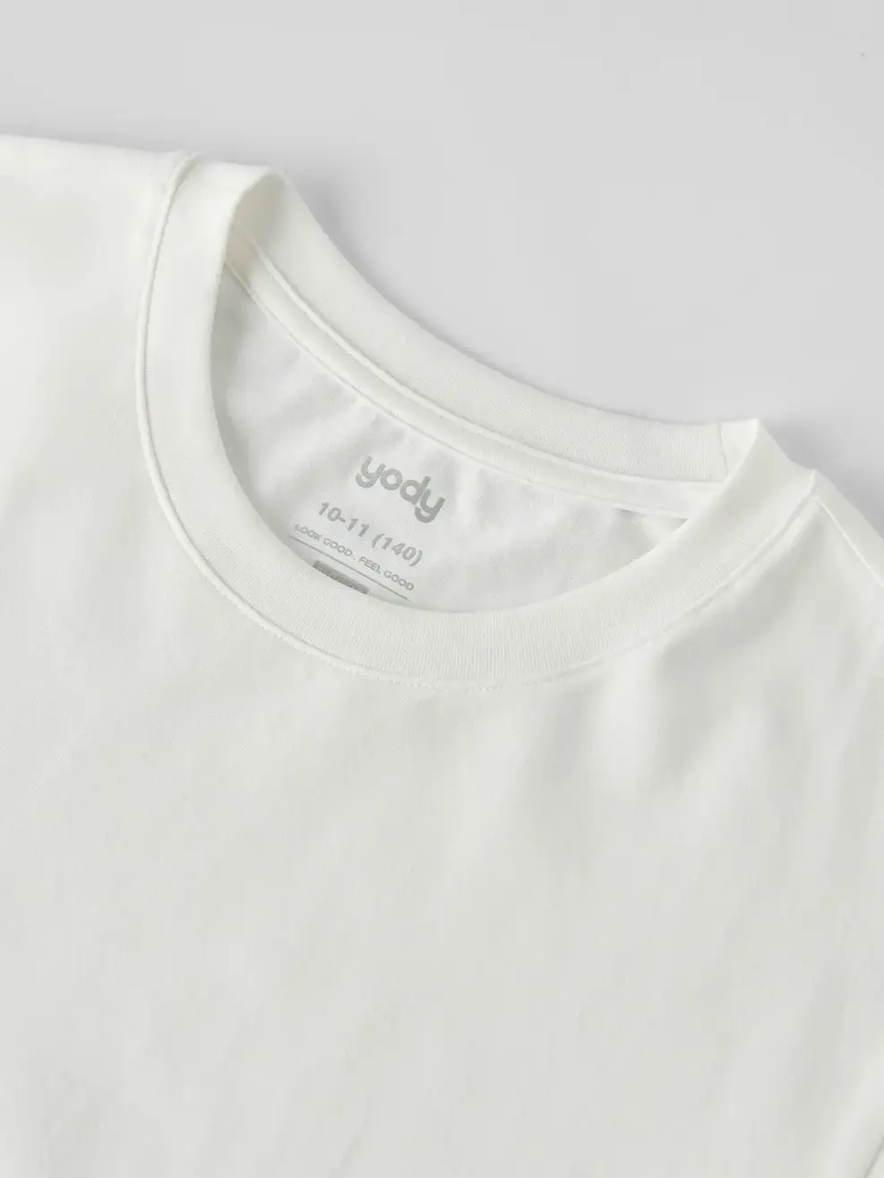 T-shirt Kid Cơ Bản Kid Lớn - Trắng - 12-13